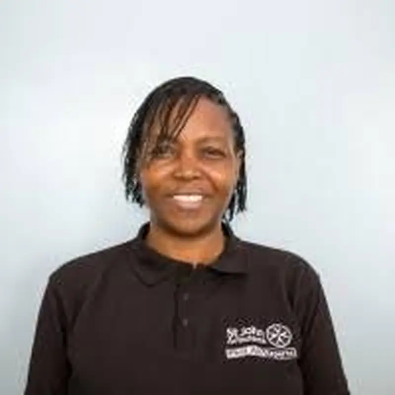 Janet Mzigo, Manager, Business Development at St John Ambulance Kenya